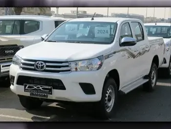 Toyota  Hilux  2024  Automatic  0 Km  4 Cylinder  Four Wheel Drive (4WD)  Pick Up  White  With Warranty