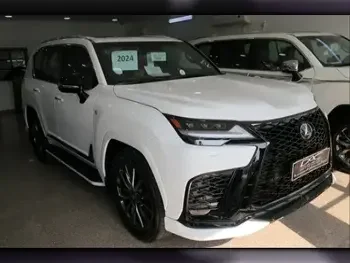  Lexus  LX  600 F Sport  2024  Automatic  0 Km  6 Cylinder  Four Wheel Drive (4WD)  SUV  White  With Warranty