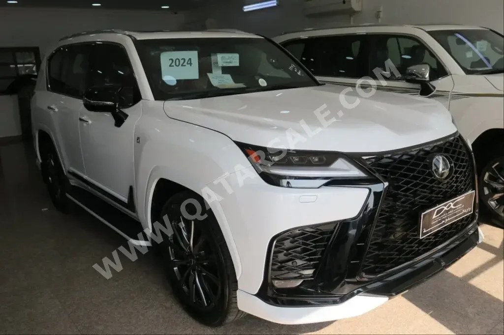  Lexus  LX  600 F Sport  2024  Automatic  0 Km  6 Cylinder  Four Wheel Drive (4WD)  SUV  White  With Warranty