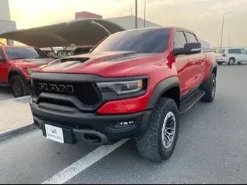 Dodge  Ram  TRX  2021  Automatic  55,000 Km  8 Cylinder  Four Wheel Drive (4WD)  Pick Up  Red  With Warranty