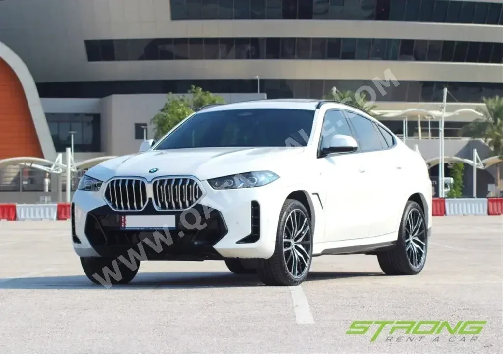 BMW  X6 M-Power  6 Cylinder  SUV ( AWD )  White  2024