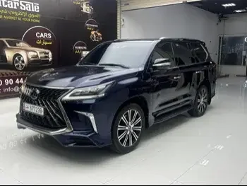 Lexus  LX  570 S  2019  Automatic  72,000 Km  8 Cylinder  Four Wheel Drive (4WD)  SUV  Blue