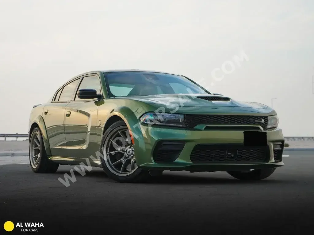 Dodge  Charger  SRT  2023  Automatic  3,400 Km  8 Cylinder  Rear Wheel Drive (RWD)  Sedan  Green  With Warranty