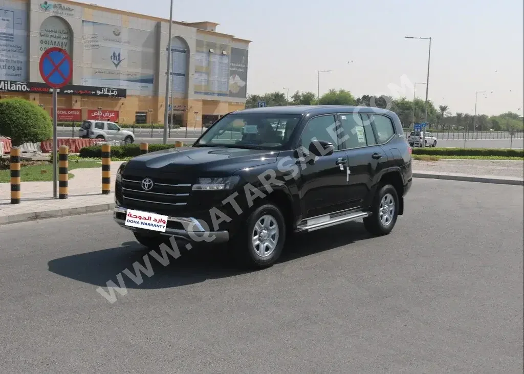 Toyota  Land Cruiser  GX  2024  Automatic  0 Km  6 Cylinder  Four Wheel Drive (4WD)  SUV  Black  With Warranty