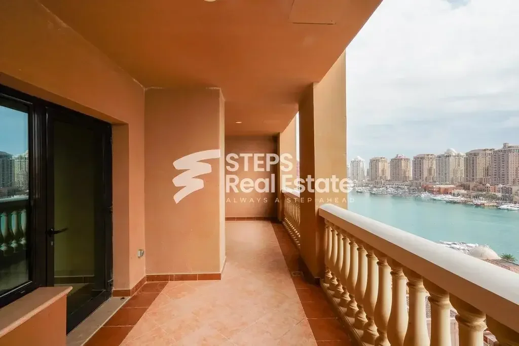 1 Bedrooms  Apartment  For Rent  in Doha -  The Pearl  Semi Furnished