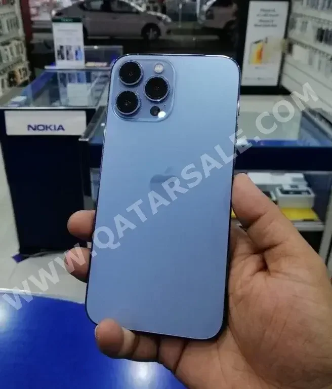 Apple  - iPhone 13  - Pro Max  - Blue  - 512 GB  - Under Warranty