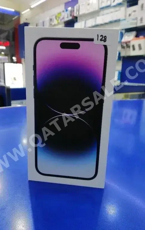 Apple  - iPhone 14  - Pro Max  - Purple  - 128 GB