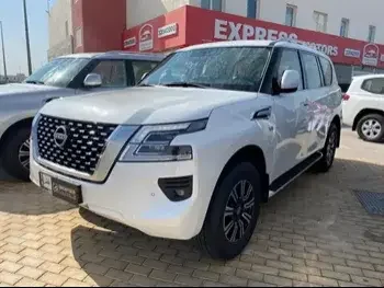 Nissan  Patrol  LE  2023  Automatic  0 Km  8 Cylinder  Four Wheel Drive (4WD)  SUV  White  With Warranty