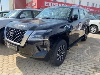 Nissan  Patrol  LE  2023  Automatic  0 Km  8 Cylinder  Four Wheel Drive (4WD)  SUV  Black  With Warranty