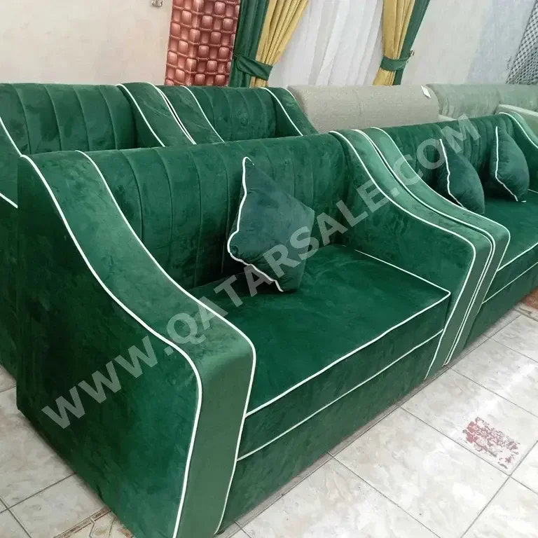 Sofas, Couches & Chairs Sofa Set  - Green