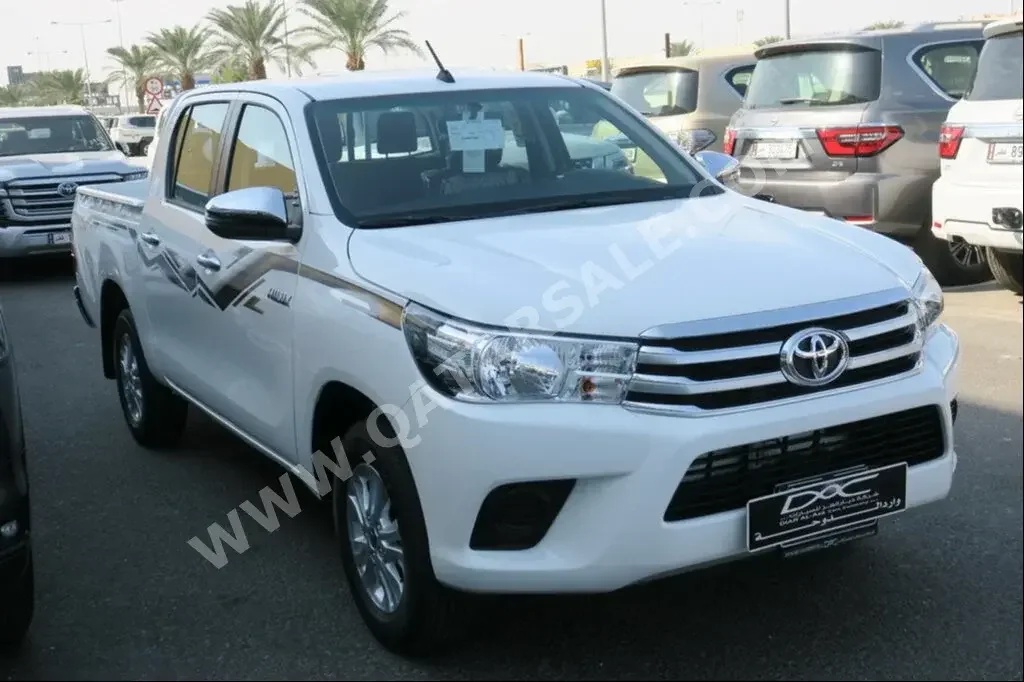 Toyota  Hilux  2024  Automatic  0 Km  4 Cylinder  Rear Wheel Drive (RWD)  Pick Up  White  With Warranty