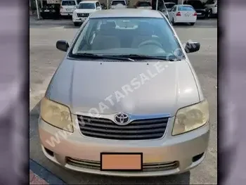 Toyota  Corolla  XLI  2005  Automatic  162,000 Km  4 Cylinder  Sedan  Gold