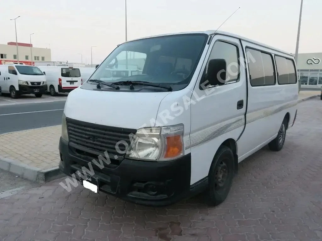 Nissan  Urvan  2013  Manual  306,000 Km  4 Cylinder  Front Wheel Drive (FWD)  Van / Bus  White