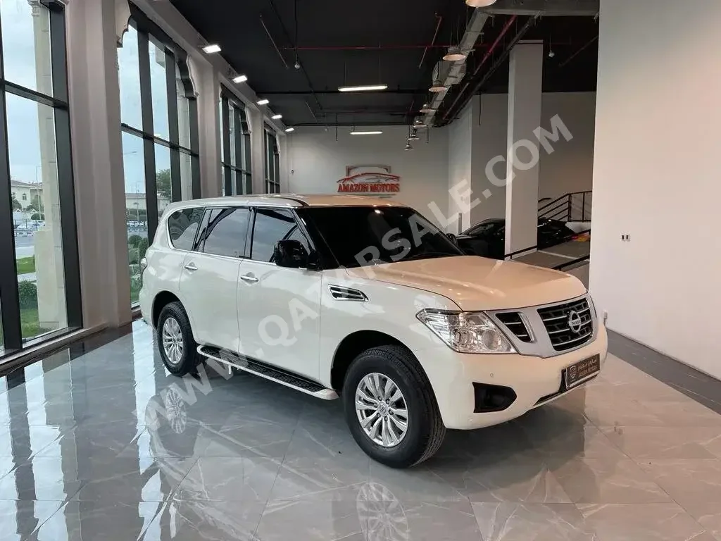 Nissan Patrol XE 2019 Automatic 222,000 Km 6 Cylinder Four Wheel Drive (4WD) SUV White