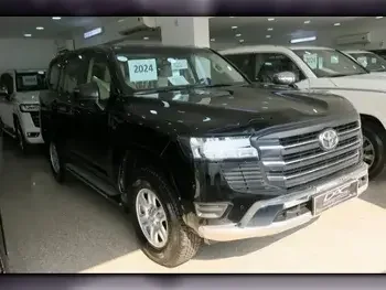 Toyota  Land Cruiser  GX  2024  Automatic  0 Km  6 Cylinder  Four Wheel Drive (4WD)  SUV  Black  With Warranty