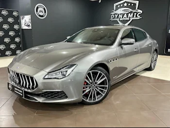 Maserati  Quattroporte  Granlusso  2020  Automatic  30,000 Km  6 Cylinder  Rear Wheel Drive (RWD)  Sedan  Gray  With Warranty