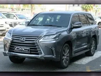 Lexus  LX  570  2017  Automatic  109,000 Km  8 Cylinder  Four Wheel Drive (4WD)  SUV  Gray