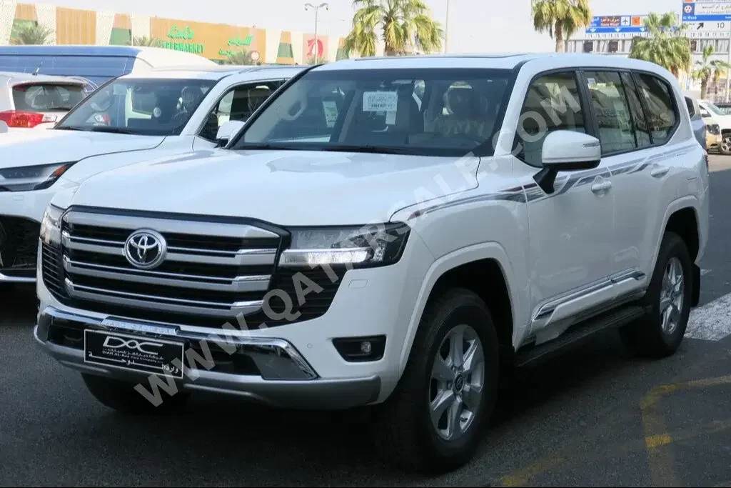 Toyota  Land Cruiser  GXR  2024  Automatic  0 Km  6 Cylinder  Four Wheel Drive (4WD)  SUV  White  With Warranty