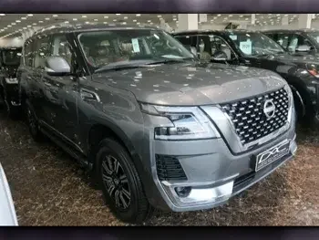 Nissan  Patrol  Titanium  2023  Automatic  0 Km  6 Cylinder  Four Wheel Drive (4WD)  SUV  Gray  With Warranty