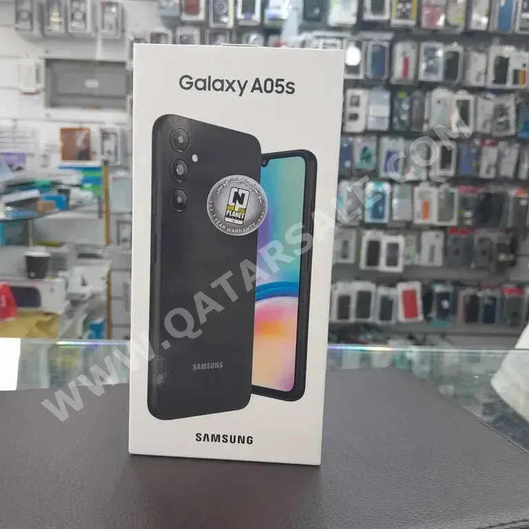 سامسونج  - جالاكسي ايه  - 5  - أسود  - 128 جيجابايت  - تحت الضمان