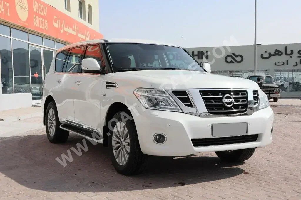 Nissan  Patrol  LE  2019  Automatic  59,000 Km  8 Cylinder  Four Wheel Drive (4WD)  SUV  White