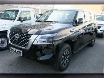 Nissan  Patrol  XE  2023  Automatic  0 Km  6 Cylinder  Four Wheel Drive (4WD)  SUV  Black  With Warranty