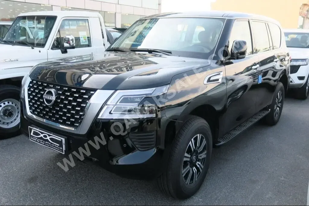 Nissan  Patrol  XE  2023  Automatic  0 Km  6 Cylinder  Four Wheel Drive (4WD)  SUV  Black  With Warranty