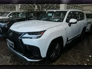 Lexus  LX  600 F Sport  2023  Automatic  0 Km  6 Cylinder  Four Wheel Drive (4WD)  SUV  White  With Warranty