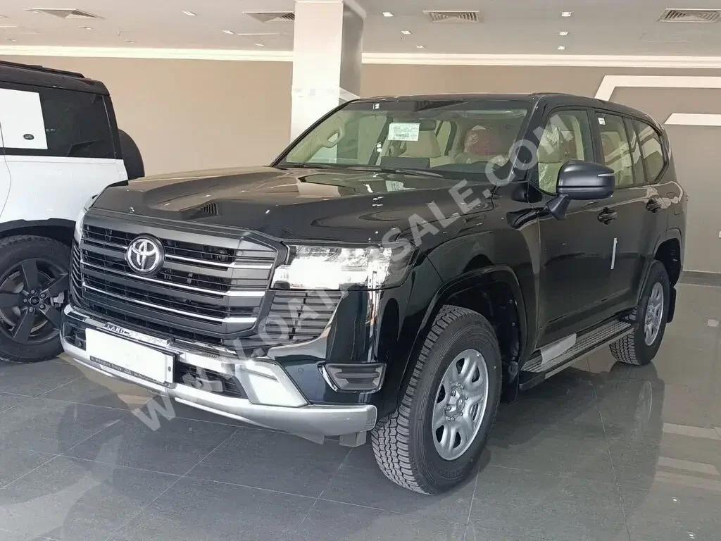  Toyota  Land Cruiser  GX  2024  Automatic  0 Km  6 Cylinder  Four Wheel Drive (4WD)  SUV  Black  With Warranty