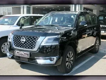 Nissan  Patrol  Titanium  2023  Automatic  0 Km  6 Cylinder  Four Wheel Drive (4WD)  SUV  Black  With Warranty