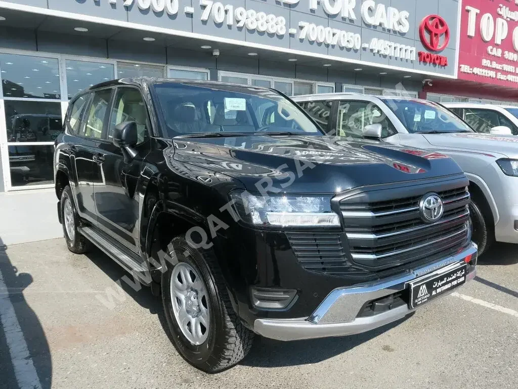 Toyota  Land Cruiser  GX  2024  Automatic  0 Km  6 Cylinder  Four Wheel Drive (4WD)  SUV  Black  With Warranty