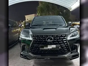  Lexus  LX  570 S Black Edition  2021  Automatic  58,000 Km  8 Cylinder  Four Wheel Drive (4WD)  SUV  Black  With Warranty