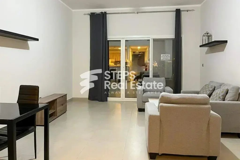 1 Bedrooms  Apartment  For Rent  in Lusail -  Fox Hills  Semi Furnished