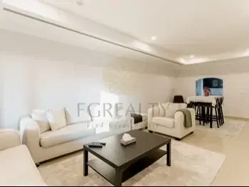 1 Bedrooms  Apartment  For Rent  in Doha -  The Pearl  Fully Furnished