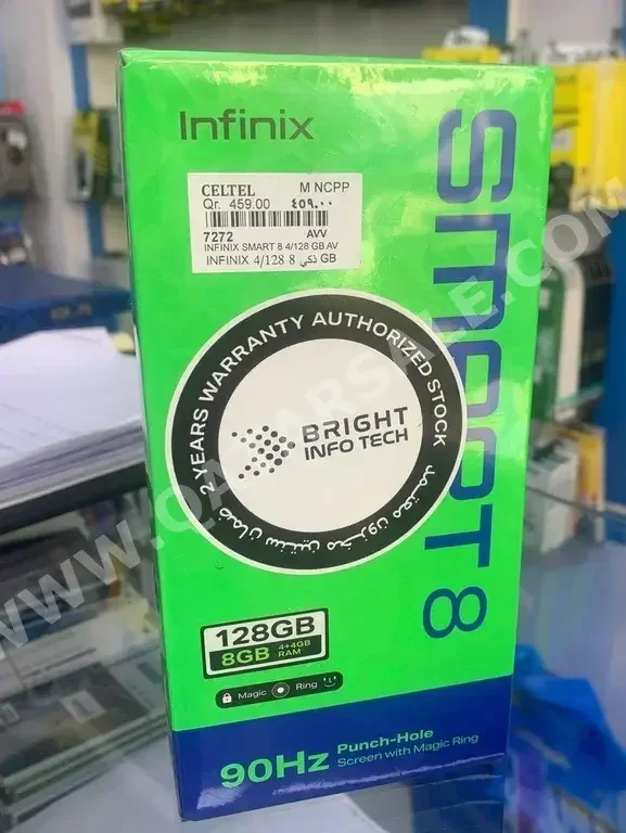Infinix - Smart - 8 - Gold - 128 GB - Under Warranty