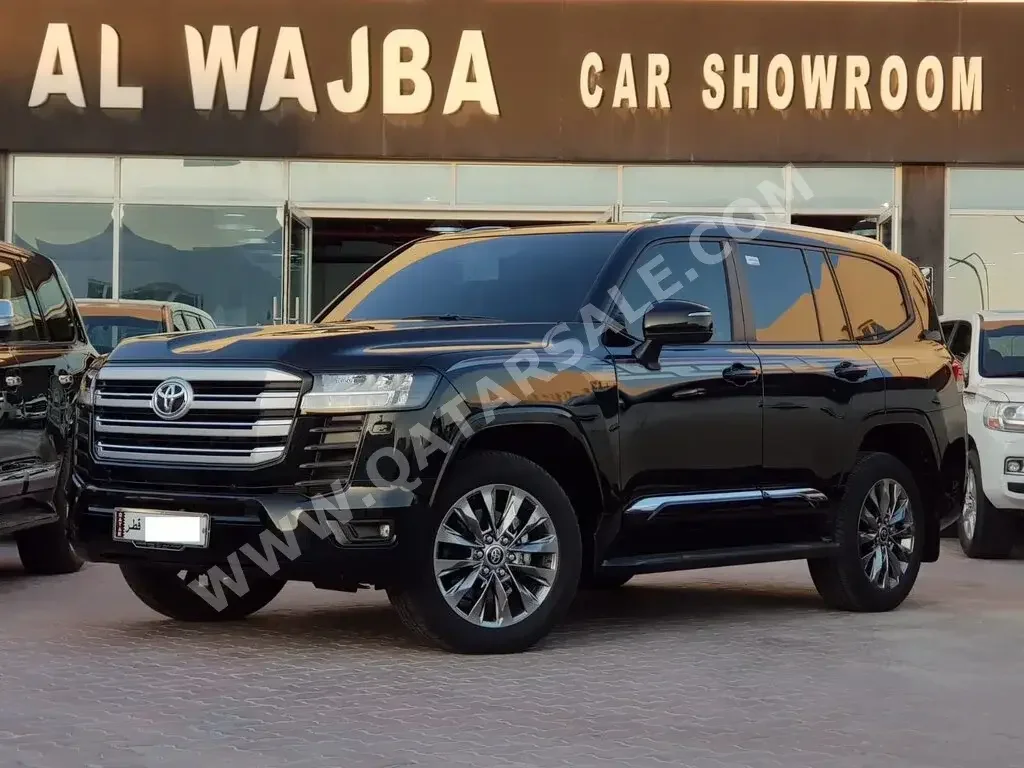 Toyota  Land Cruiser  GXR Twin Turbo  2023  Automatic  16,000 Km  6 Cylinder  Four Wheel Drive (4WD)  SUV  Black  With Warranty