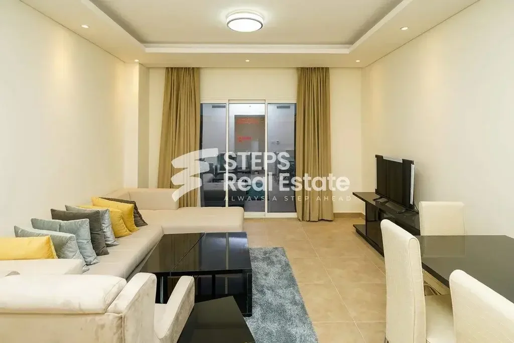 2 Bedrooms  Apartment  For Rent  in Lusail -  Al Erkyah  Fully Furnished