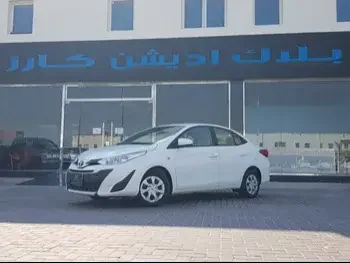 Toyota  Yaris  2019  Automatic  38,000 Km  4 Cylinder  Front Wheel Drive (FWD)  Sedan  White