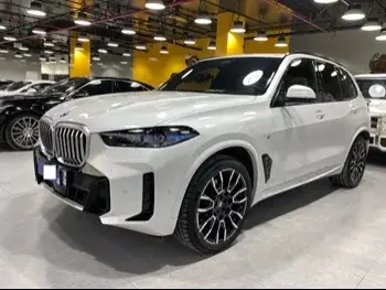 BMW  X-Series  X5  2024  Automatic  3,610 Km  6 Cylinder  Four Wheel Drive (4WD)  SUV  White  With Warranty