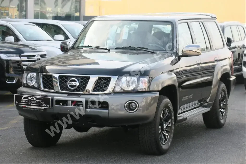 Nissan  Patrol  Super Safari  2023  Automatic  0 Km  6 Cylinder  Four Wheel Drive (4WD)  SUV  Black  With Warranty