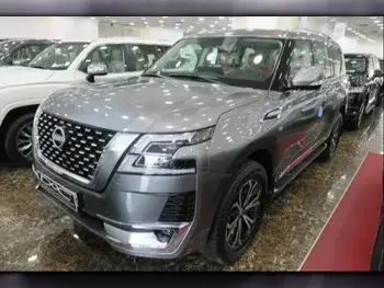 Nissan  Patrol  Titanium  2023  Automatic  0 Km  8 Cylinder  Four Wheel Drive (4WD)  SUV  Gray  With Warranty