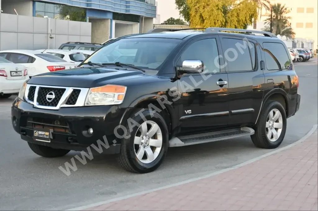 Nissan  Armada  LE  2008  Automatic  100,000 Km  8 Cylinder  Four Wheel Drive (4WD)  SUV  Black