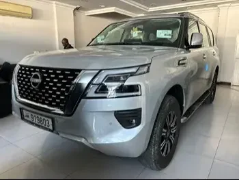  Nissan  Patrol  SE  2023  Automatic  0 Km  6 Cylinder  Four Wheel Drive (4WD)  SUV  Silver  With Warranty