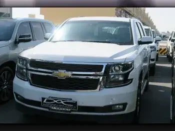 Chevrolet  Tahoe  2018  Automatic  86,000 Km  8 Cylinder  Four Wheel Drive (4WD)  SUV  White