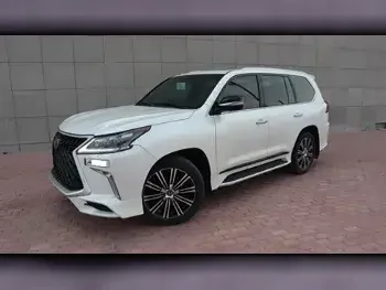 Lexus  LX  570  2019  Automatic  75,000 Km  8 Cylinder  Four Wheel Drive (4WD)  SUV  White