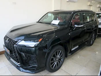 Lexus  LX  600 F Sport  2025  Automatic  0 Km  6 Cylinder  Four Wheel Drive (4WD)  SUV  Black  With Warranty