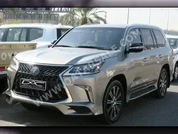 Lexus  LX  570  2018  Automatic  84,000 Km  8 Cylinder  Four Wheel Drive (4WD)  SUV  Silver