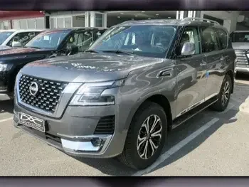 Nissan  Patrol  Titanium  2023  Automatic  0 Km  8 Cylinder  Four Wheel Drive (4WD)  SUV  Gray  With Warranty