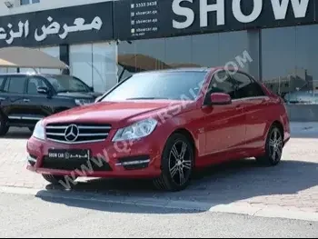 Mercedes-Benz  C-Class  200  2014  Automatic  60,000 Km  4 Cylinder  Rear Wheel Drive (RWD)  Sedan  Red