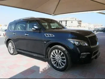 Infiniti  QX  80  2016  Automatic  260,000 Km  8 Cylinder  Four Wheel Drive (4WD)  SUV  Blue